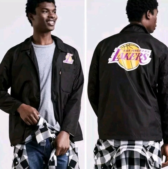 levis lakers jacket